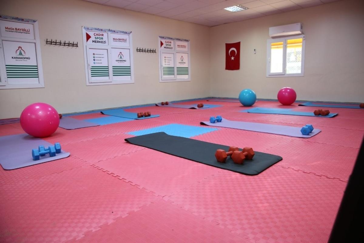 Karak&ouml;pr&uuml;&rsquo;de kadınlar i&ccedil;in spor salonu imkanı