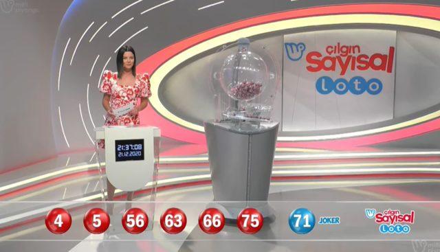 21 aralık sayısal loto