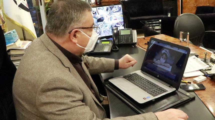 Kırklareli Belediye Başkanı Kesimoğlu, AA'nın "Yılın Fotoğrafları" oylamasına katıldı