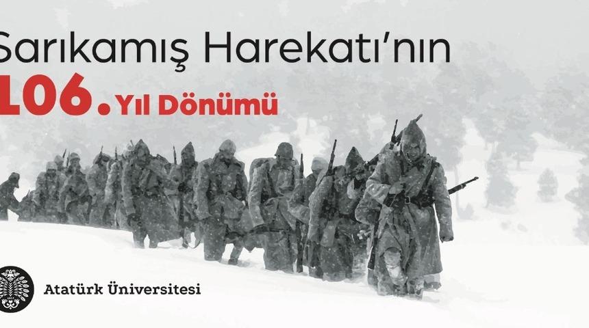 Prof. Dr. &Ouml;mer &Ccedil;omaklı&rsquo;dan Sarıkamış Şehitlerini Anma G&uuml;n&uuml; mesajı