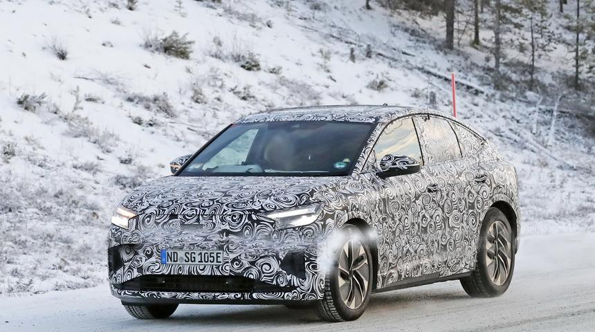 Audi Q4 e-tron ve Q4 e-tron Sportback kamuflajlı yakalandı