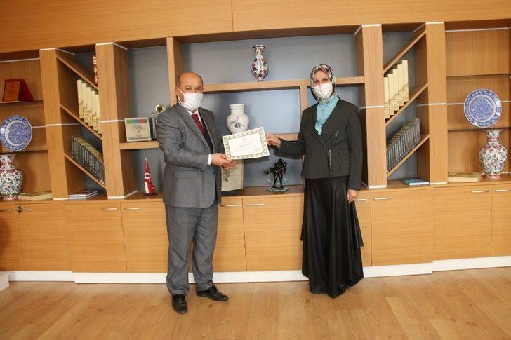 Sergiye katılan kurumlara ve personele teşekkür belgesi G2