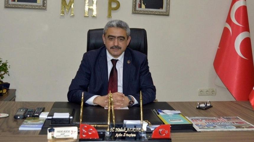 MHP Aydın İl Başkanı Alıcık, "Sarıkamış T&uuml;rk milletinin fedakarlık zirvesidir"