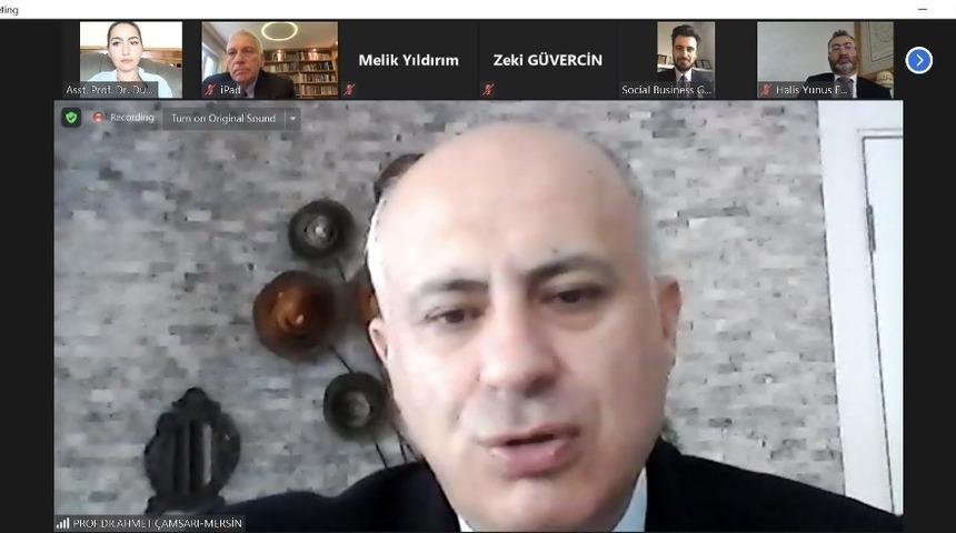 Uluslararası Akademik Sosyal Girişimcilik &Ccedil;alıştayı online yapıldı