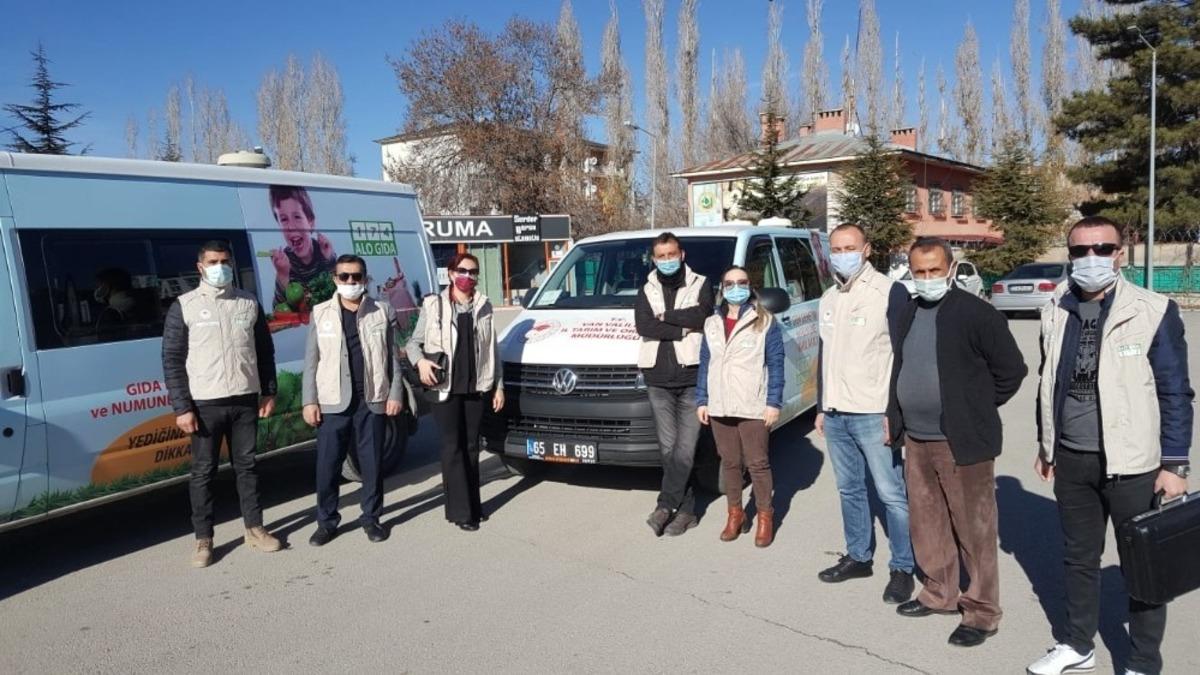 Van&rsquo;da gıda denetimi