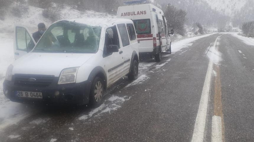 Tunceli&rsquo;de trafik kazası: 4 yaralı