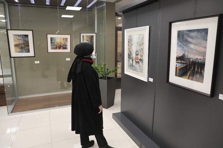“Şehrin Yüzü” sulu boya sergisi açıldı G3
