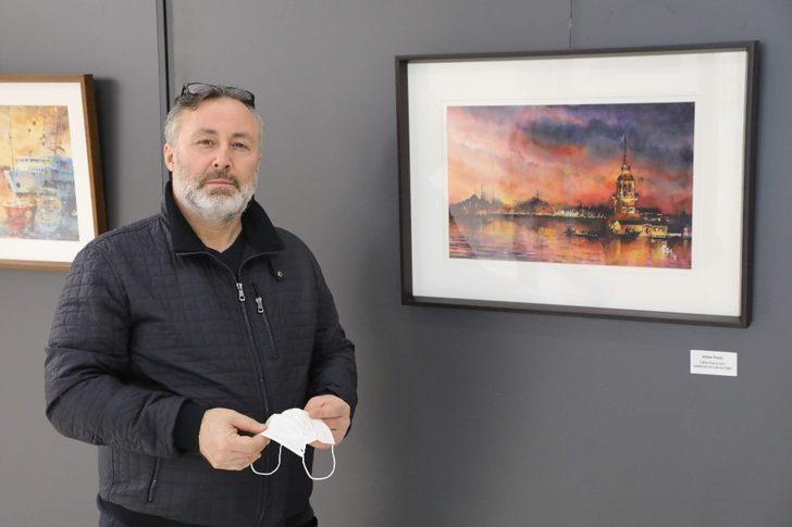 “Şehrin Yüzü” sulu boya sergisi açıldı G5