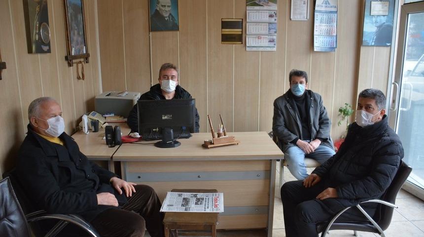&Ccedil;aylı&rsquo;dan Yenice&rsquo;nin Sesi Gazetesine ziyaret