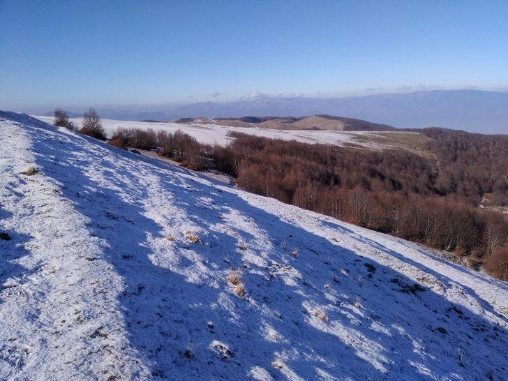 Amasya’nın yükseklerinde kar yağışı G3
