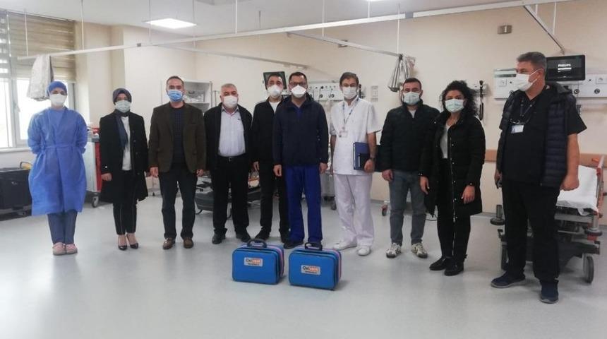 Maden şirketlerinden pandemi hastanesine bir destek daha