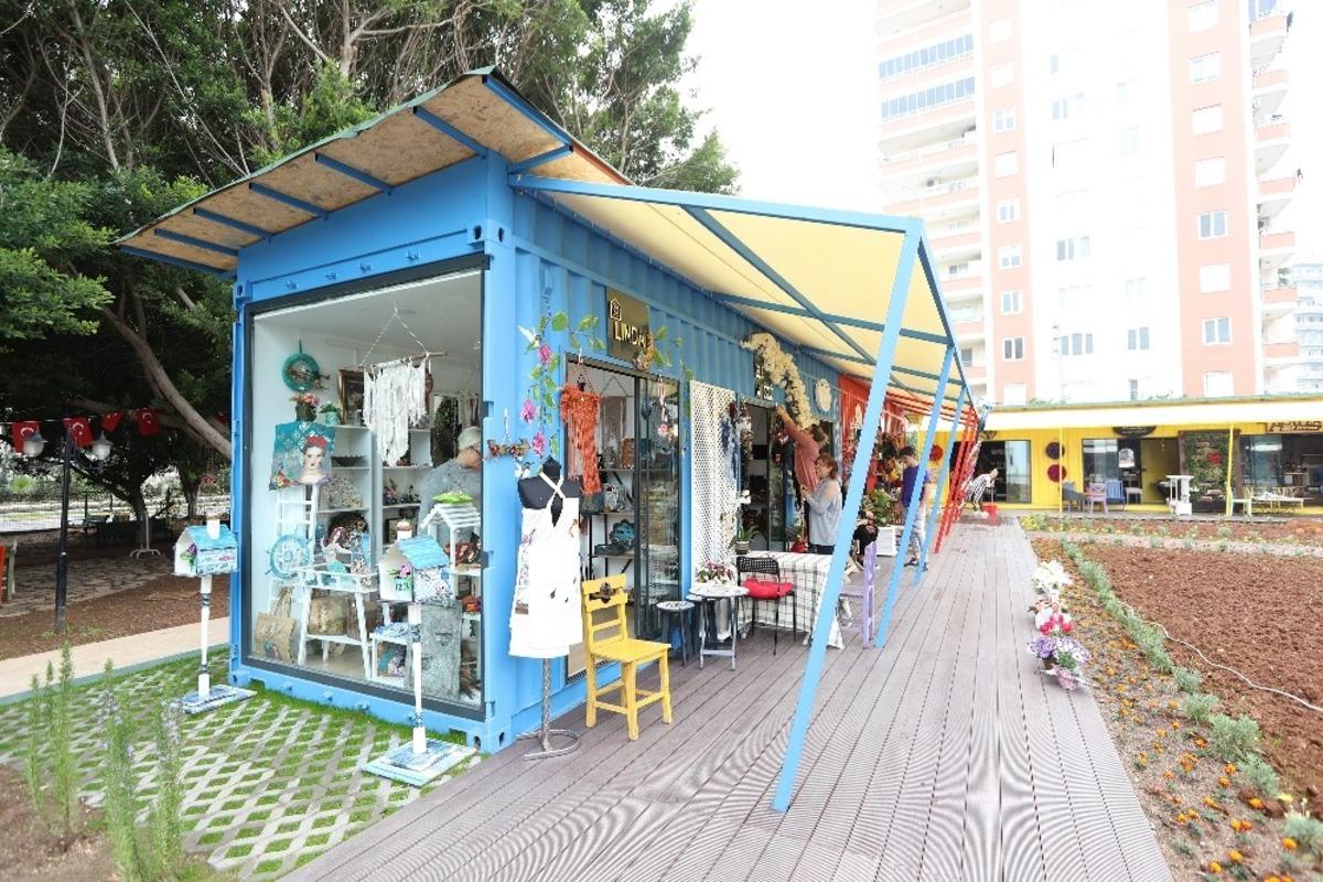 Mezitli&rsquo;de Yılbaşı Pazarı a&ccedil;ıldı