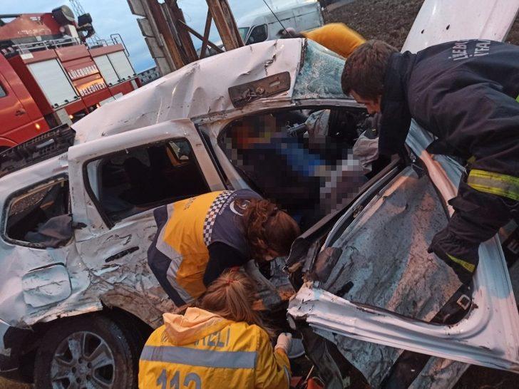 Kırklareli’nde feci kaza: 2 ölü, 1 yaralı G1