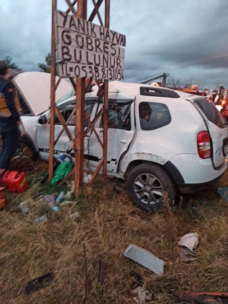 Kırklareli’nde feci kaza: 2 ölü, 1 yaralı G5