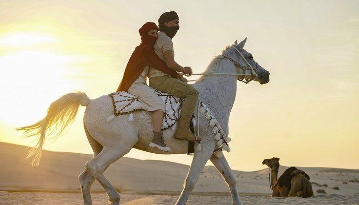 İrem Helvacıoğlu ve Özcan Deniz'den Katar'da romantik çöl sahneleri! Seni Çok Bekledim ne zaman başlıyor?