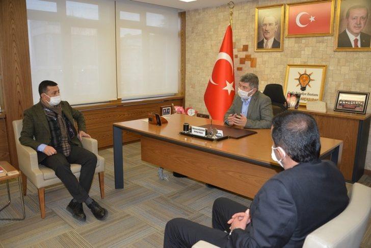 Başkan Akçadurak’a taziye ziyareti G1