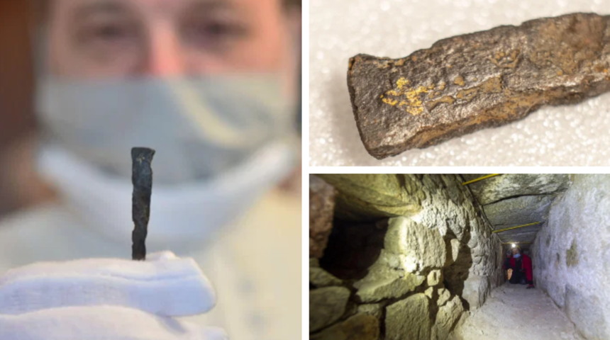 'İsa’nın çivisi' manastırının gizli odasında ortaya çıktı