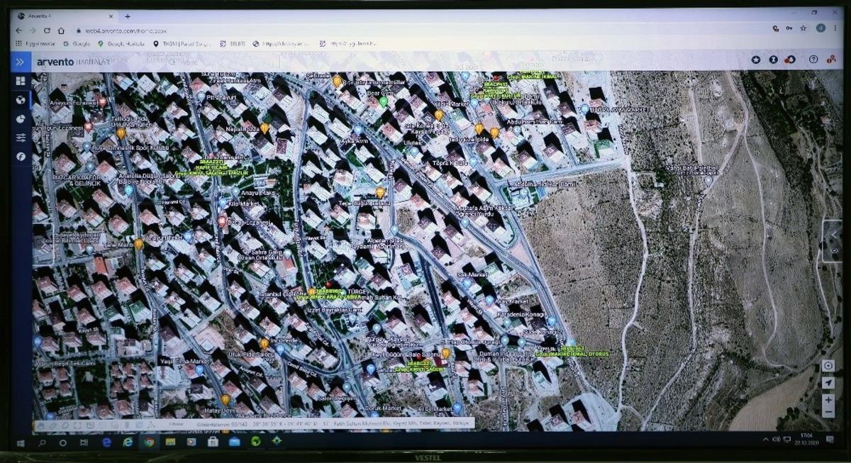 Talas&rsquo;ta kış &ccedil;alışmaları koordinasyon merkezi kuruldu