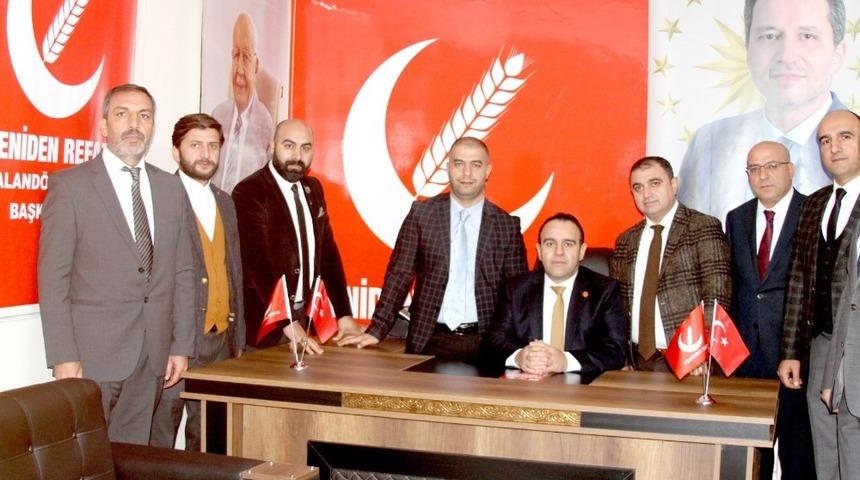 Fatih Erbakan&rsquo;dan Paland&ouml;ken Refah&rsquo;a teşekk&uuml;r