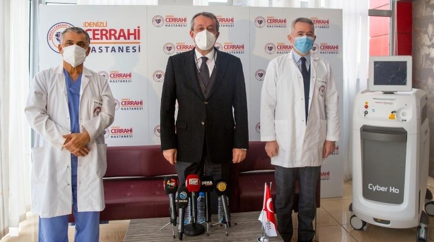 Prostat hastalarının yüzünü güldürecek teknoloji Denizli’de