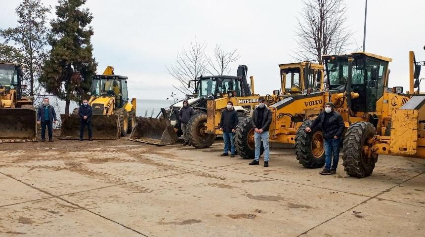 Rize İl Özel İdaresi karla mücadeleye hazır