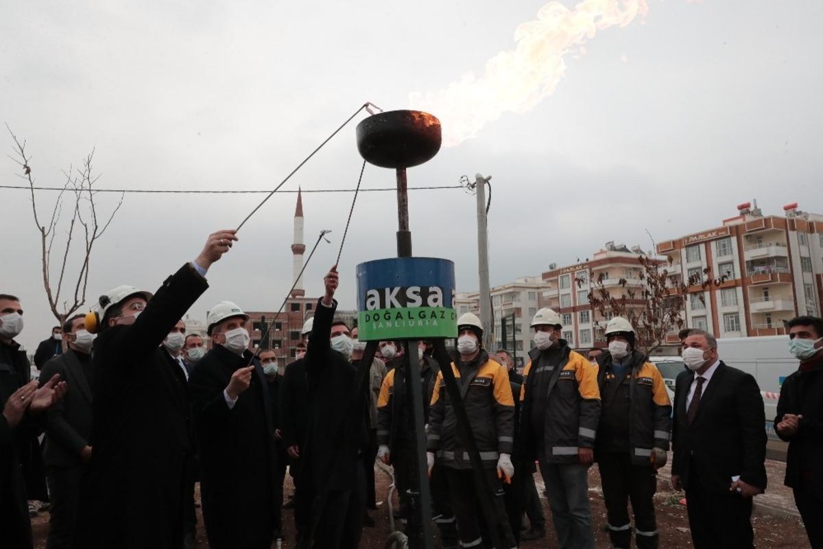Şanlıurfa kırsalı doğalgaza kavuştu