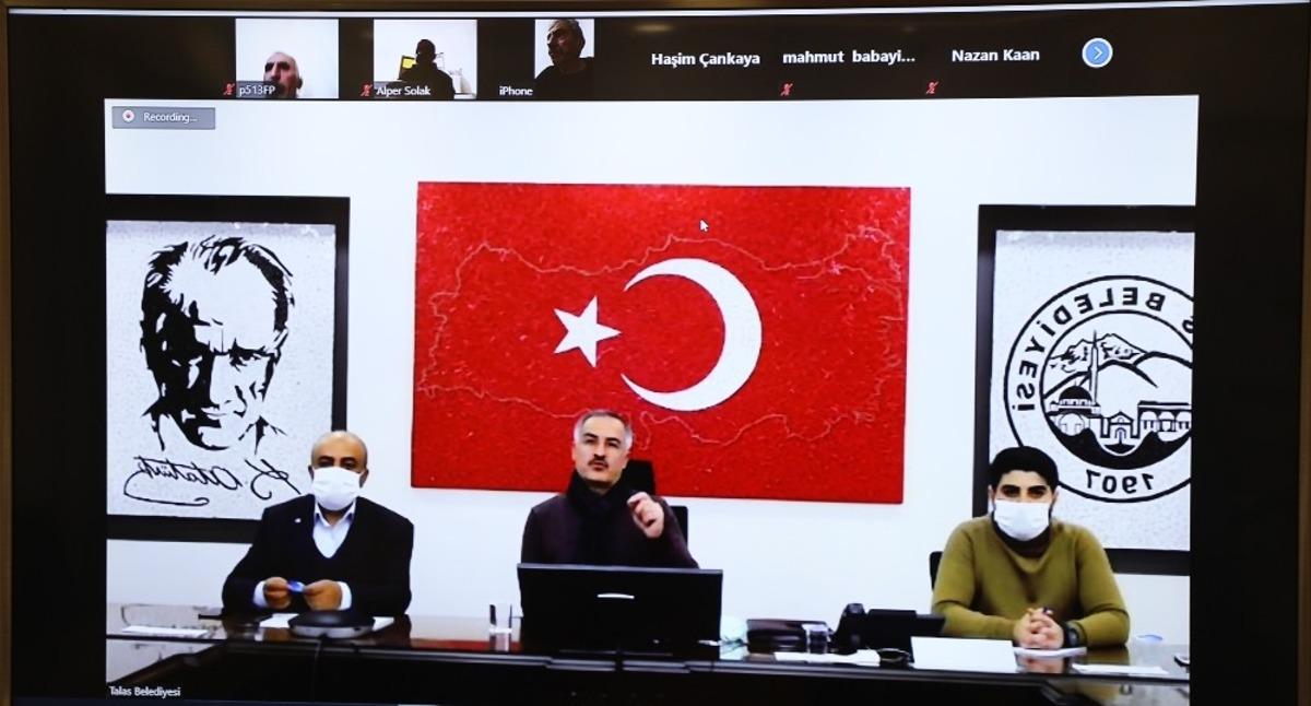 Talas&rsquo;ta uzaktan tarım ve hayvancılık eğitimi s&uuml;r&uuml;yor