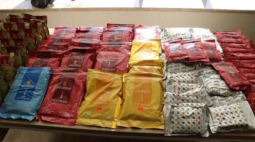 Kahramanmaraş&rsquo;ta ka&ccedil;ak nargile operasyonu