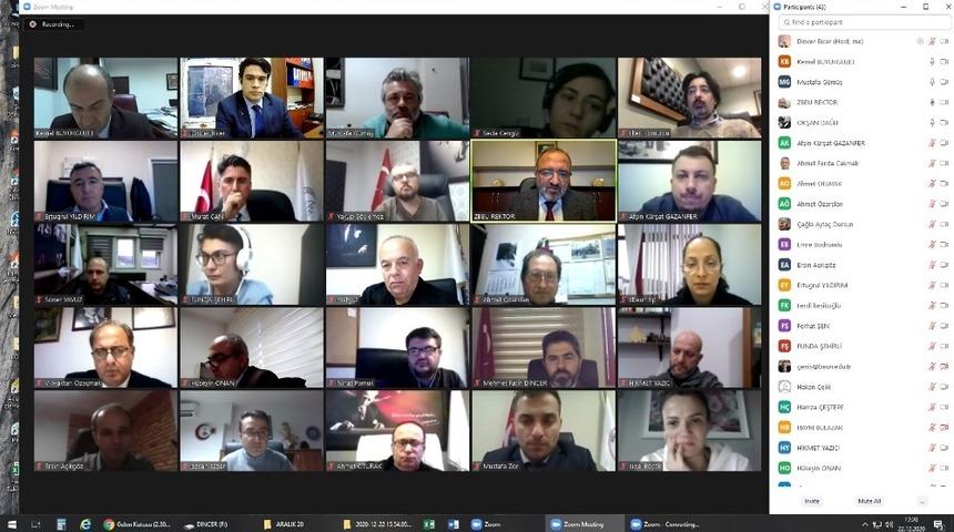 Y&Ouml;KAK senato ve kalite komisyonu toplantısı yapıldı