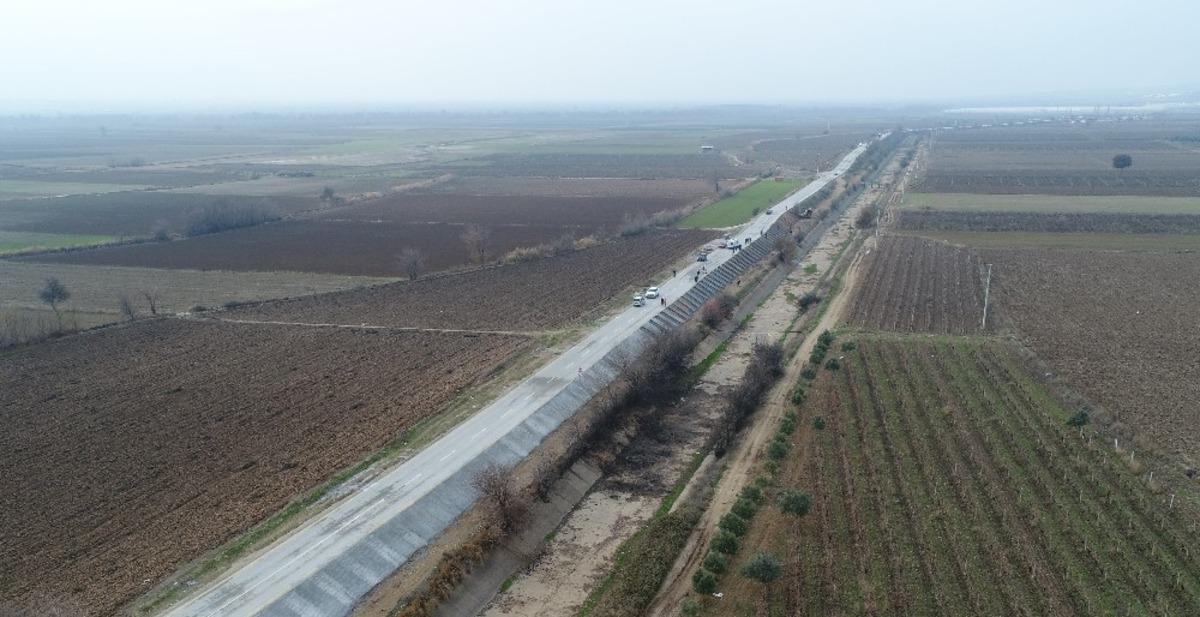 Yol Yapım Dairesinden beton hendek &ccedil;alışması