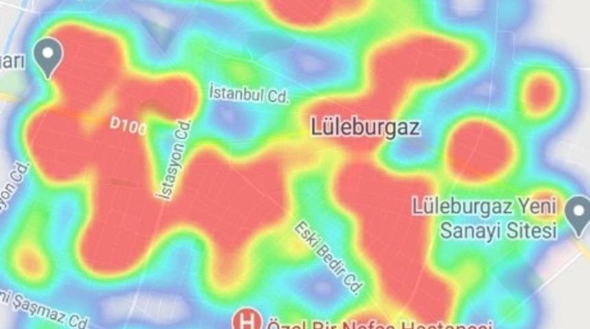 L&uuml;leburgaz yeşile d&ouml;n&uuml;yor