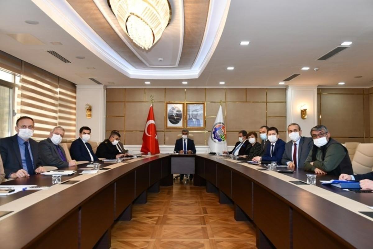 İl G&ouml;&ccedil; Kurulu toplantısı Vali G&uuml;rel başkanlığında yapıldı