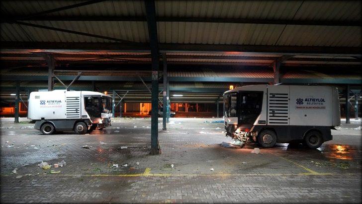 Başkan Hasan Avcı gece mesaisinde G3