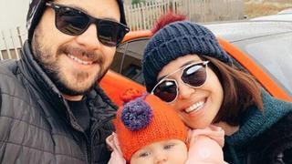 Ümit Erdim kızı Ses'le fotoğrafını paylaştı: Kış fotoğrafı