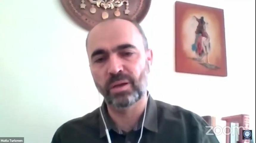 Rekt&ouml;r Yardımcısı T&uuml;rkmen, online s&ouml;yleşi programına katıldı