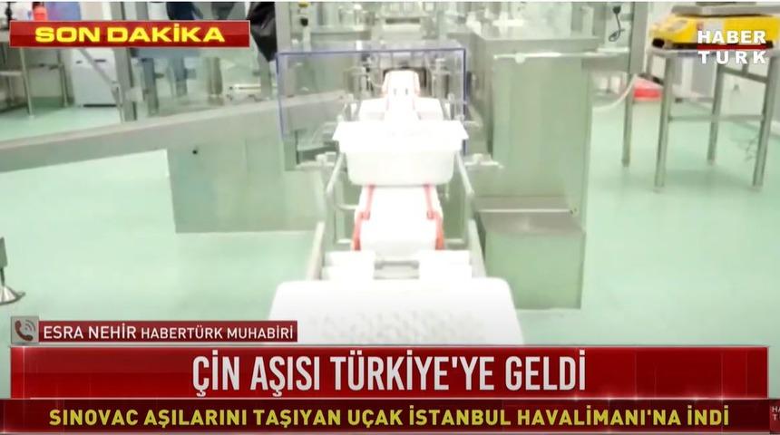 &Ccedil;in aşısı T&uuml;rkiye'ye geldi mi? Canlı yayında duyurdu ama...