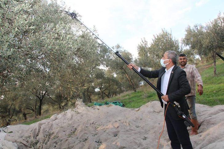 Başkan Kaplan’dan zeytin hasadı yapan üreticilere sürpriz ziyaret G2