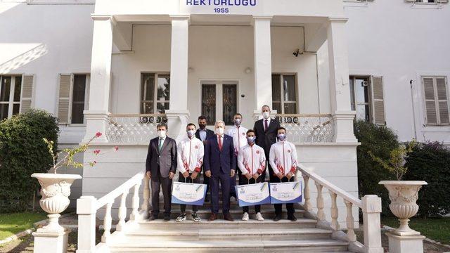 Artistik Cimnastik Milli Takımı ilk ziyaretini Ege’ye yaptı