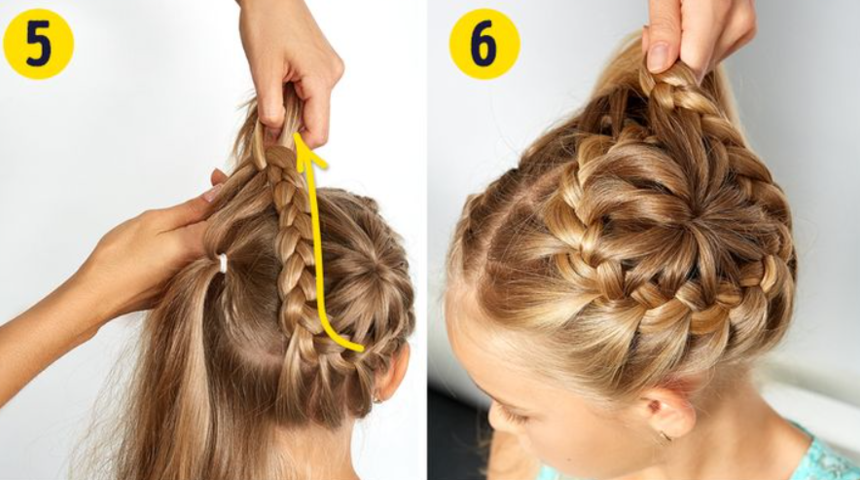 Kızınız için en güzel örgülü saç modelleri