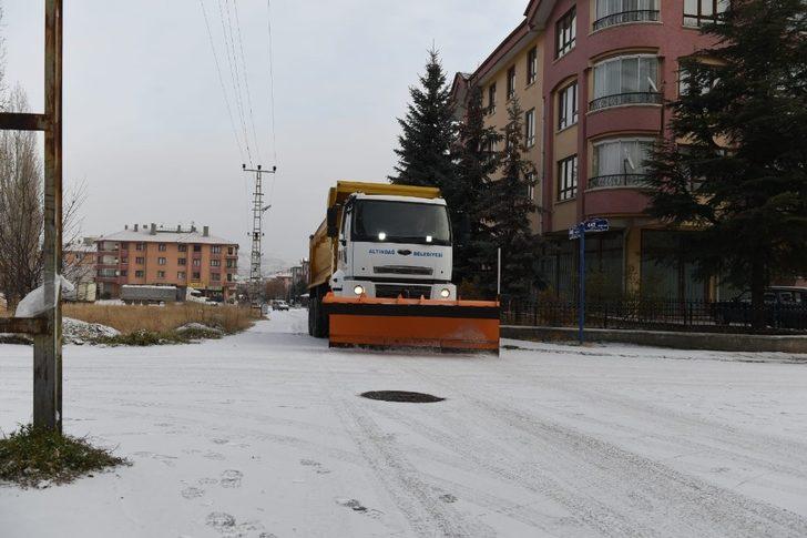 Altındağ Belediyesinde kar teyakkuzu G3