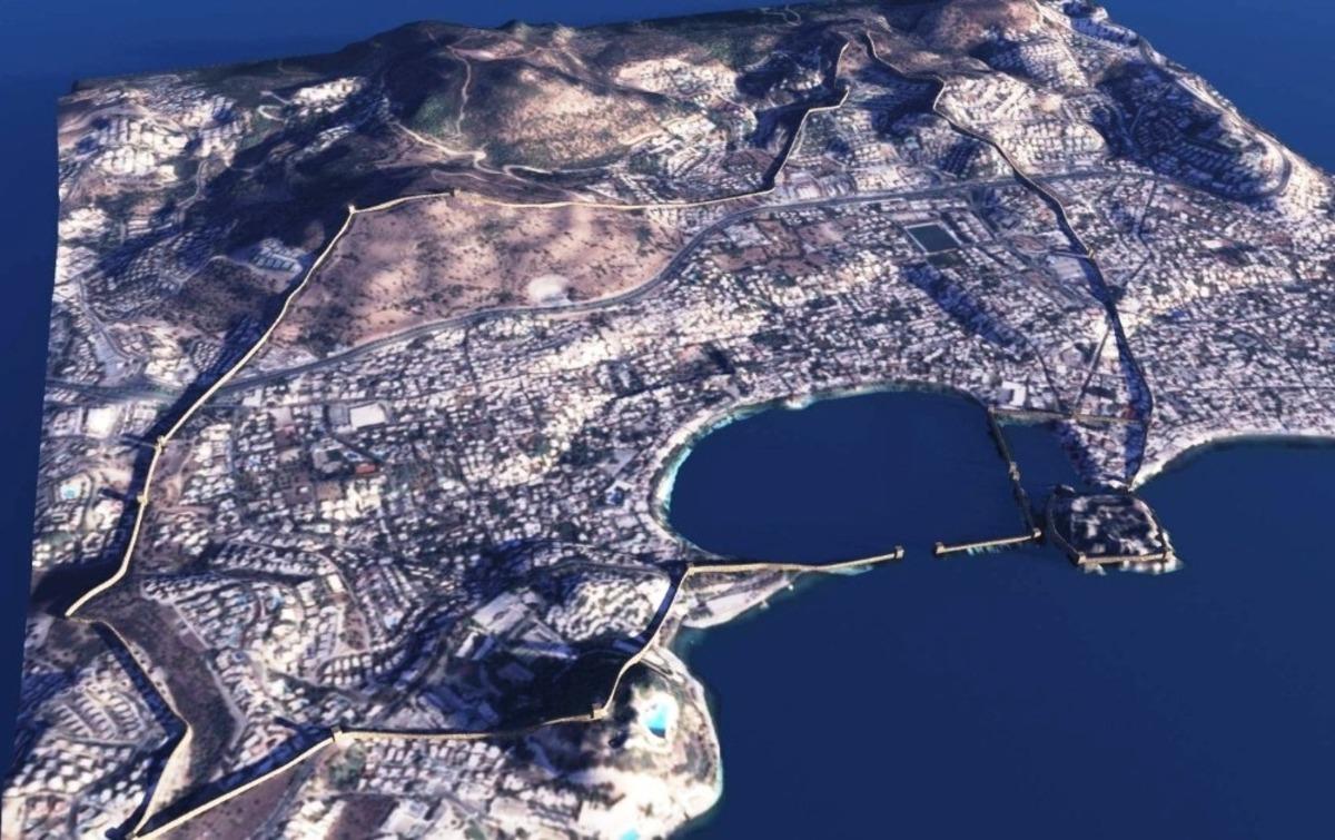 Bodrum&rsquo;da tarihi surlar g&uuml;n y&uuml;z&uuml;ne &ccedil;ıkacak