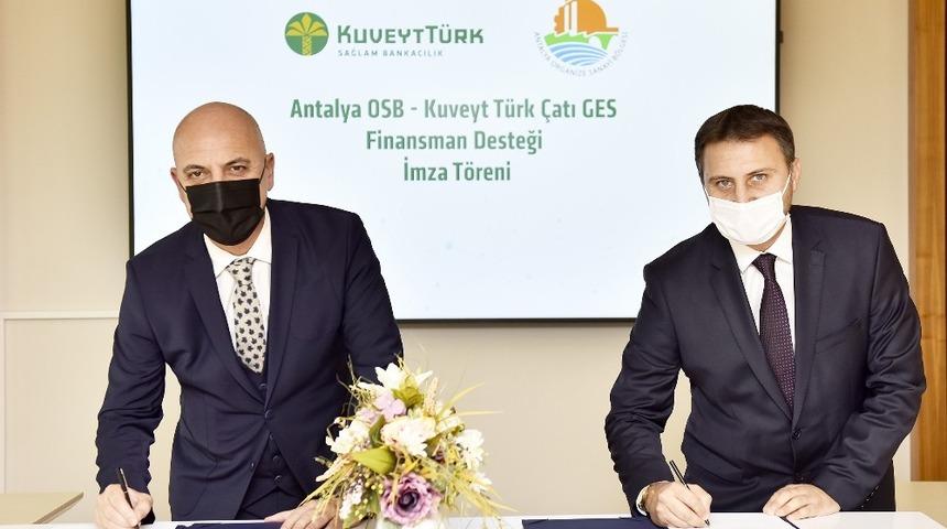 Antalya OSB Sanayicisine GES için özel finansman desteği