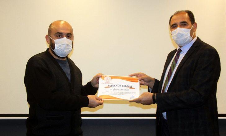 İl Milli Eğitim Müdürlüğünden öğretmenlere teşekkür belgesi verildi G1