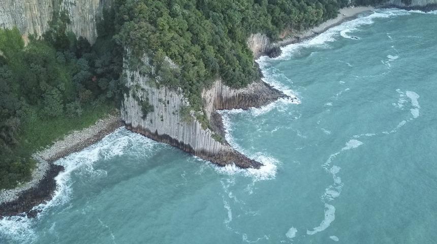 Güzelcehisar Lav Sütunları nerede? Güzelcehisar Lav Sütunları nasıl gidilir? Lav Sütunları Bartın