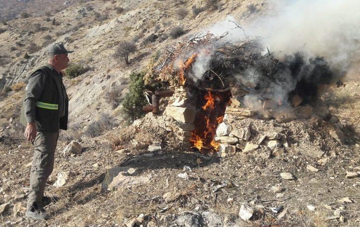 Tunceli’de yaban keçisi avında kullanılan gümeler imha edildi G4