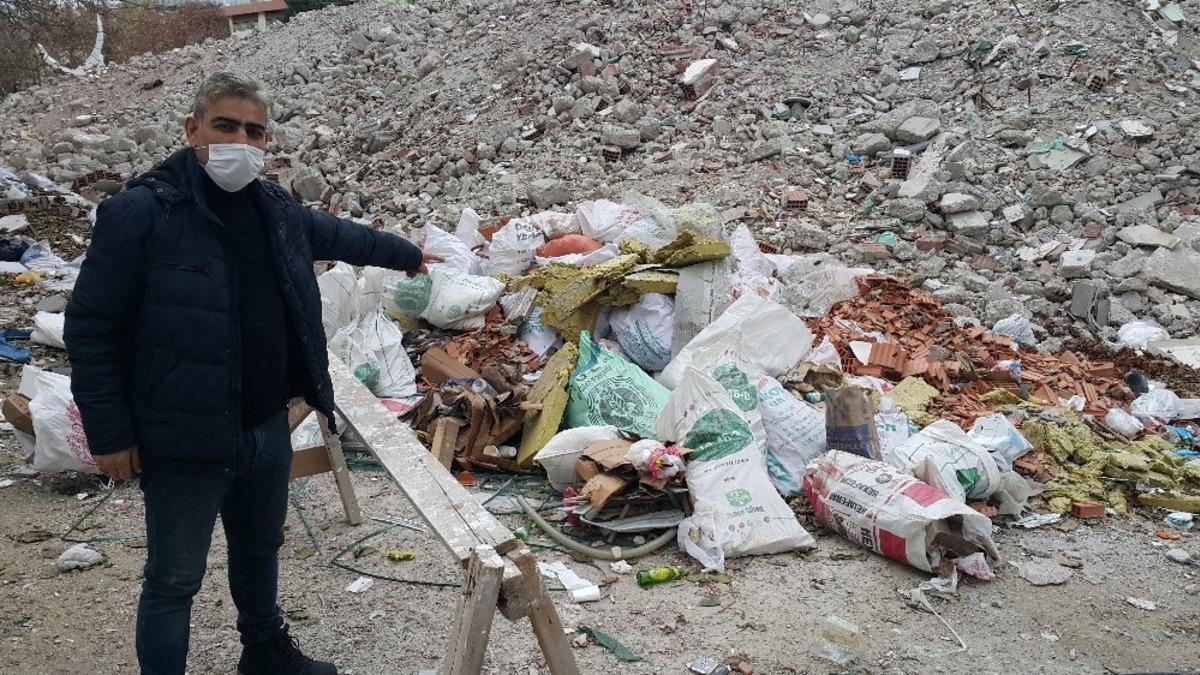 Şehir merkezine yakışmayan g&ouml;r&uuml;nt&uuml;