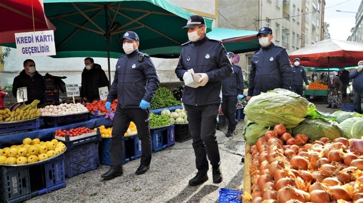 Altınordu&rsquo;da zabıta ekiplerinden korona vir&uuml;s denetimi