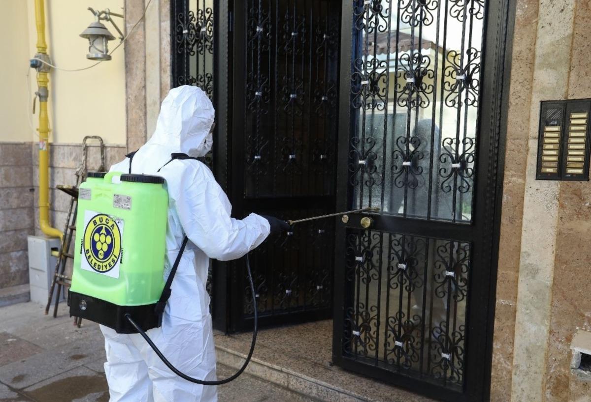 Buca&rsquo;nın vaka haritası maviye d&ouml;n&uuml;yor