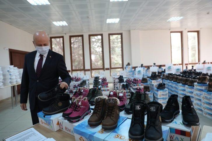 Kocasinanlı çocukların soğuk kış gününde gönülleri ısındı G1