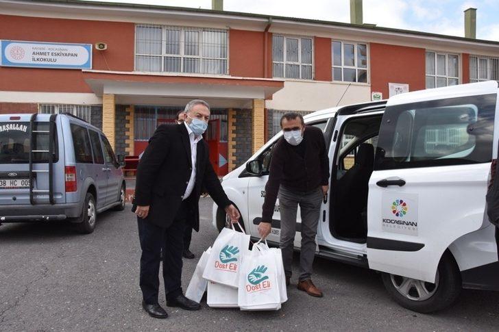 Kocasinanlı çocukların soğuk kış gününde gönülleri ısındı G2